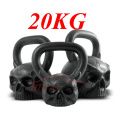 20kg Gusseisen Sculpted Ape Kopf Tier Kopf Schädel Kettlebell